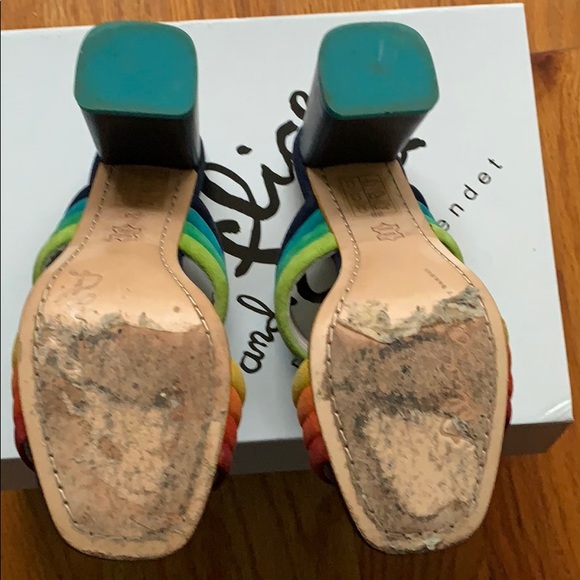 Alice and Olivia rainbow slides - Picture 4 of 4